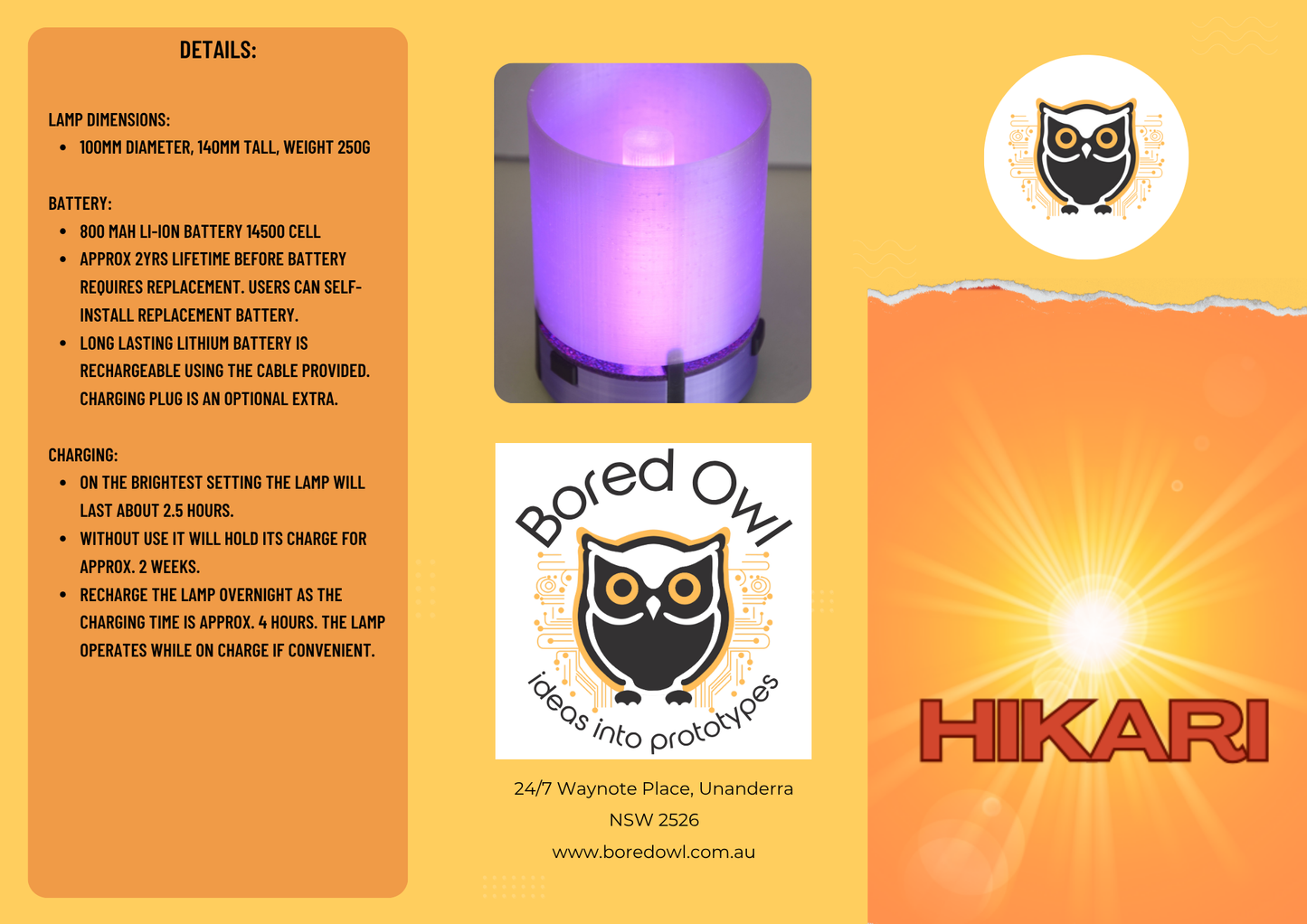 Hikari Lamp