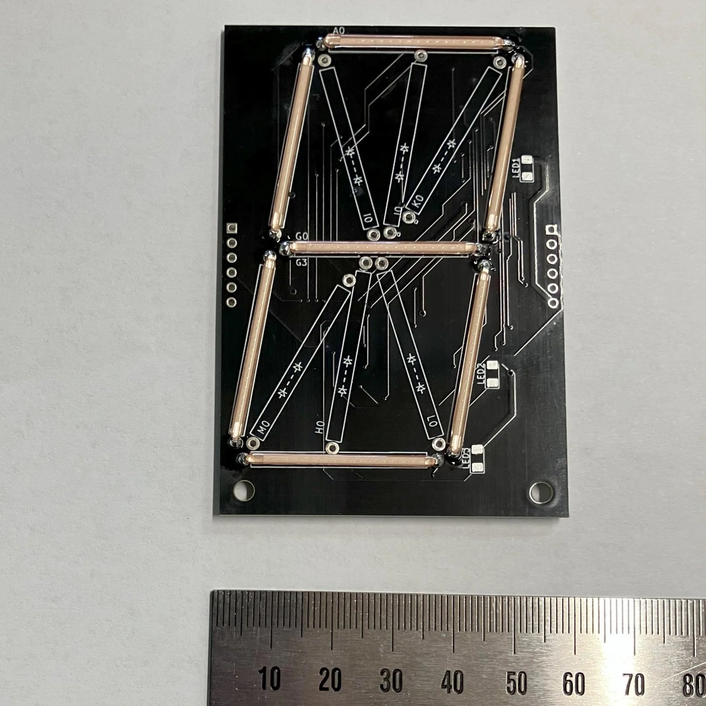 LED digit board - Large size (60mm x 85mm)