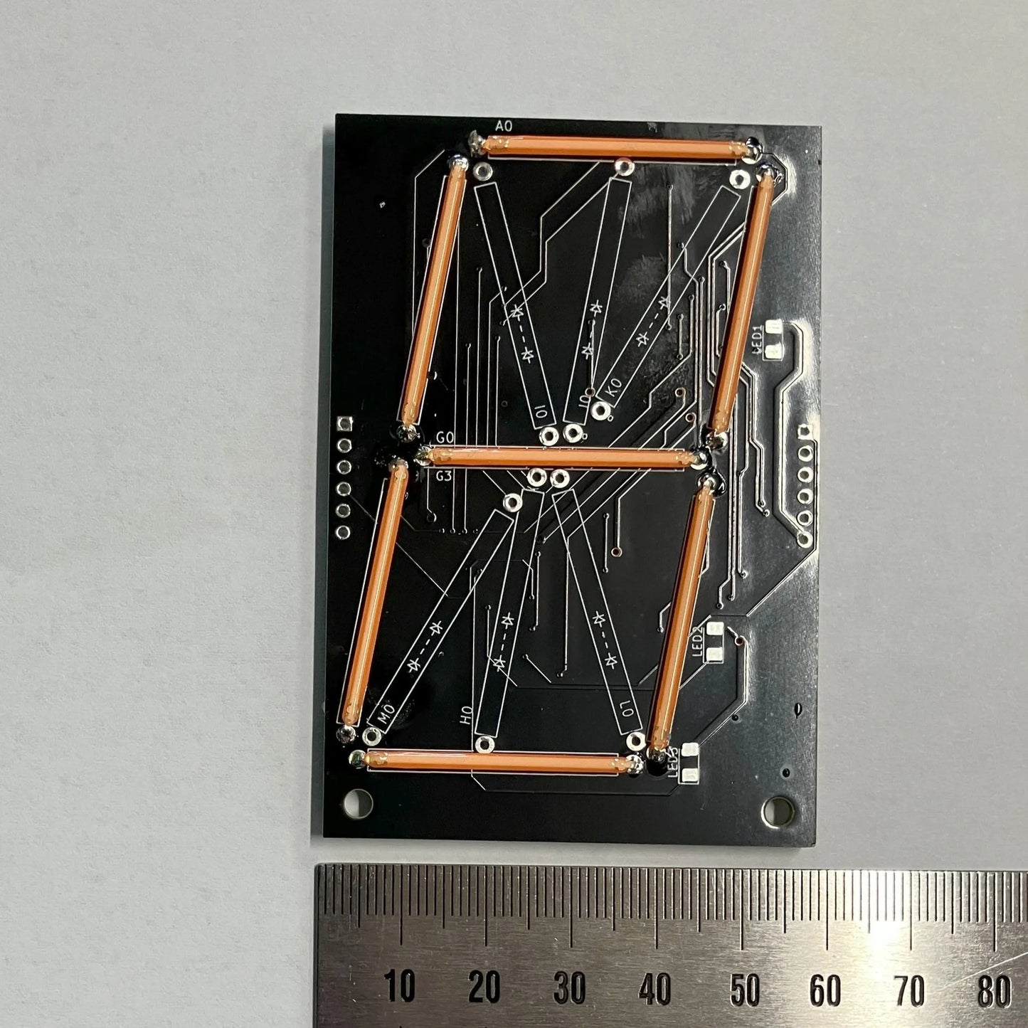 LED digit board - Large size (60mm x 85mm)