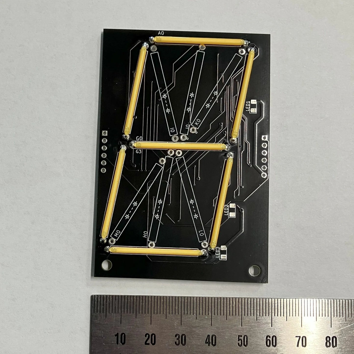 LED digit board - Large size (60mm x 85mm)