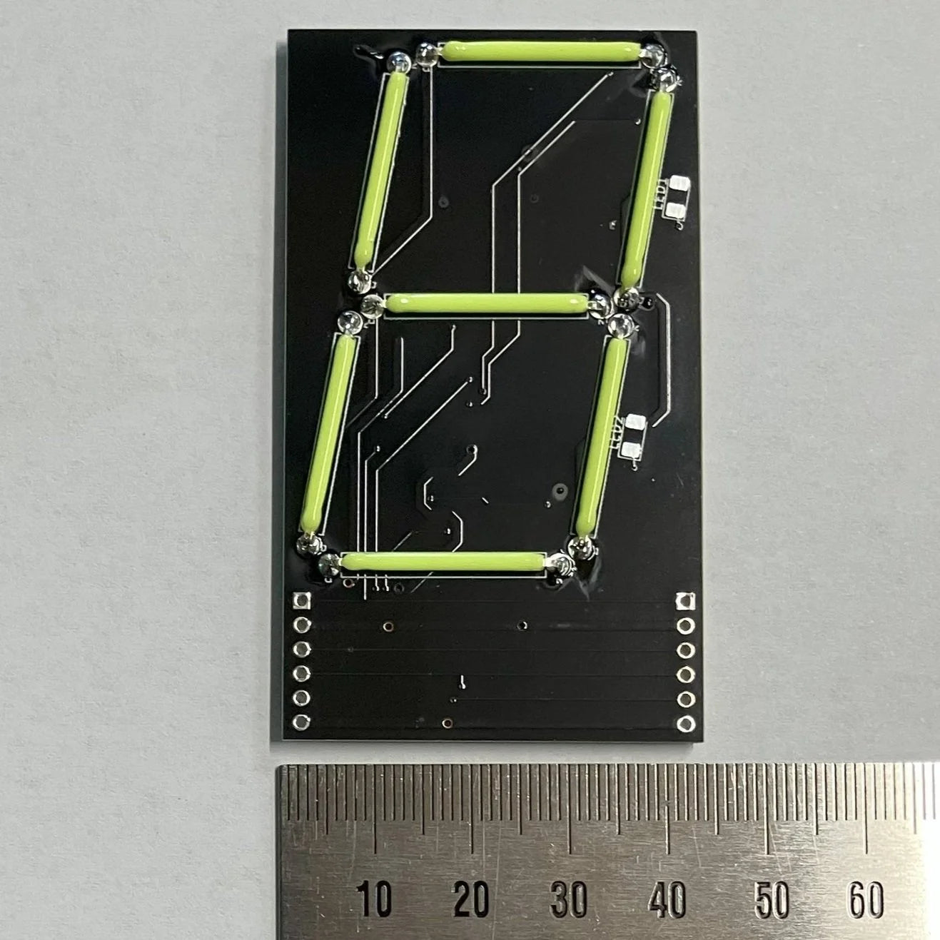 LED digit board - Medium size (45mm x 75mm)