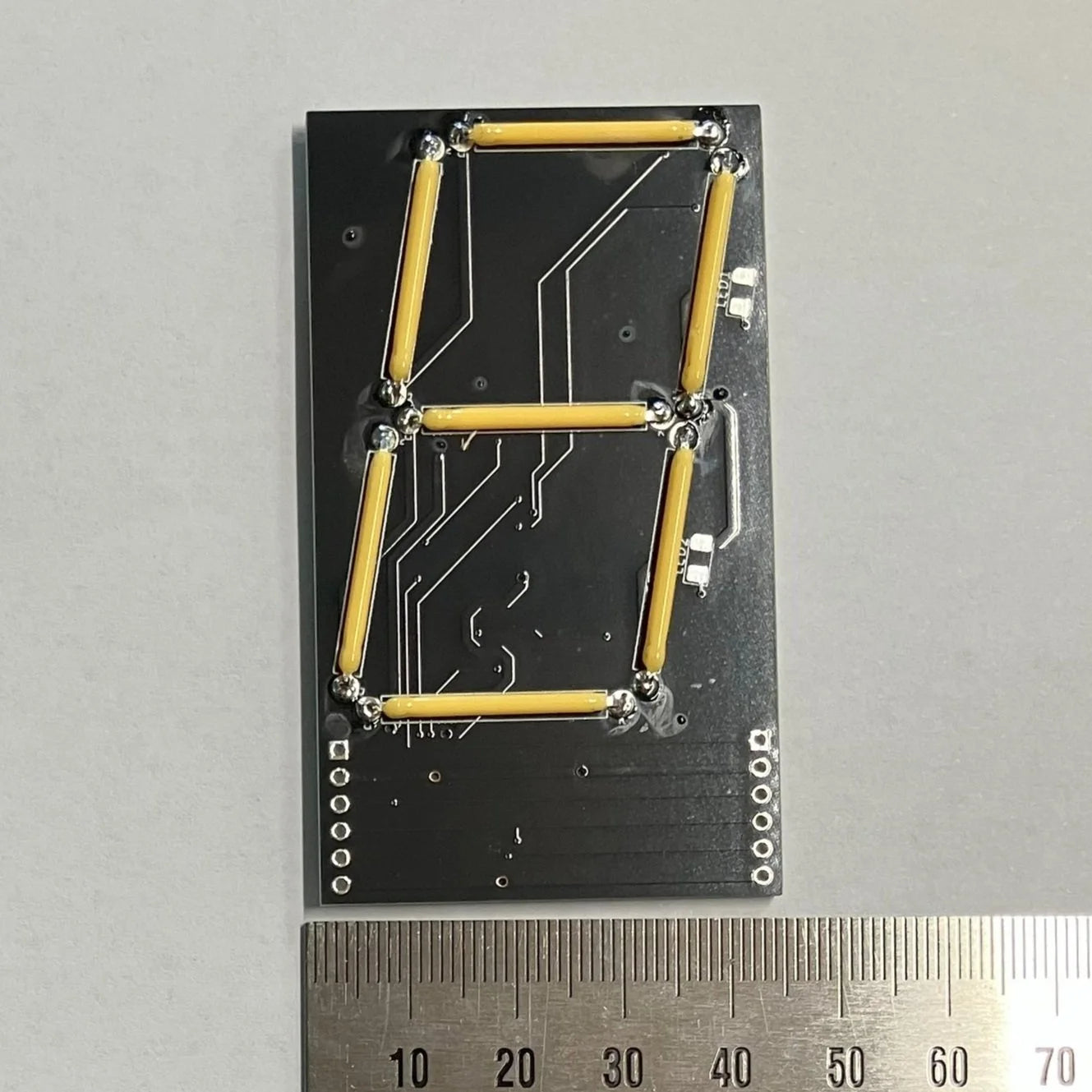 LED digit board - Medium size (45mm x 75mm)