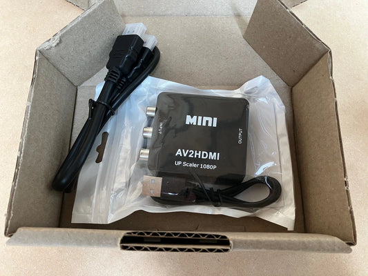 Composite to HDMI converter