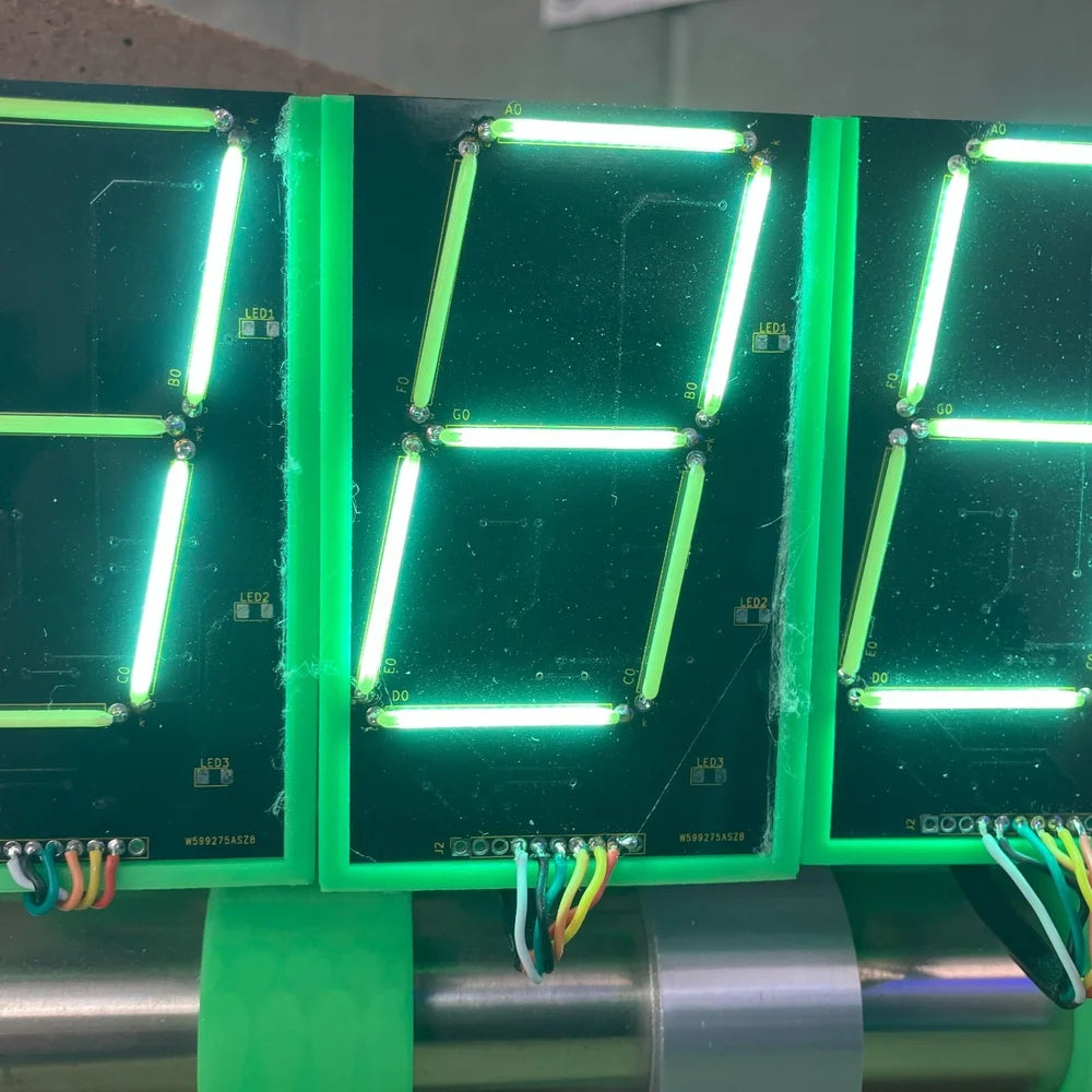 LED digit board - Medium size (45mm x 75mm)
