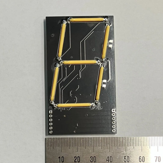 LED digit board - Medium size (45mm x 75mm)